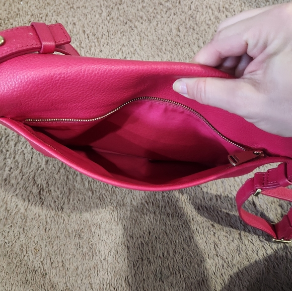 Fossil Issue No. 1954 Hot pink shoulder bag - Picture 6 of 8
